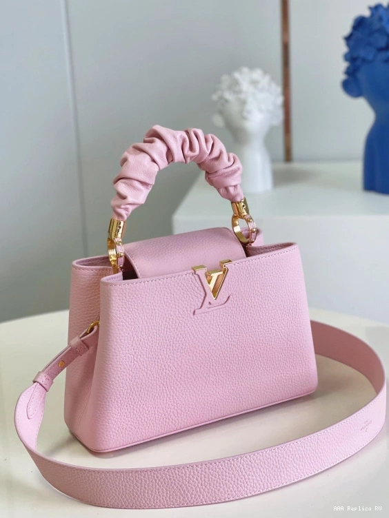 Aaa replica ru VUITTON CAPUCINES BB LOUIS 0726